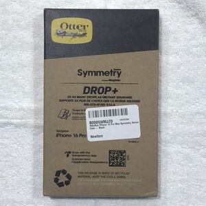 OtterBox iPhone 16 Pro Max Symmetry Series case, Black NEW